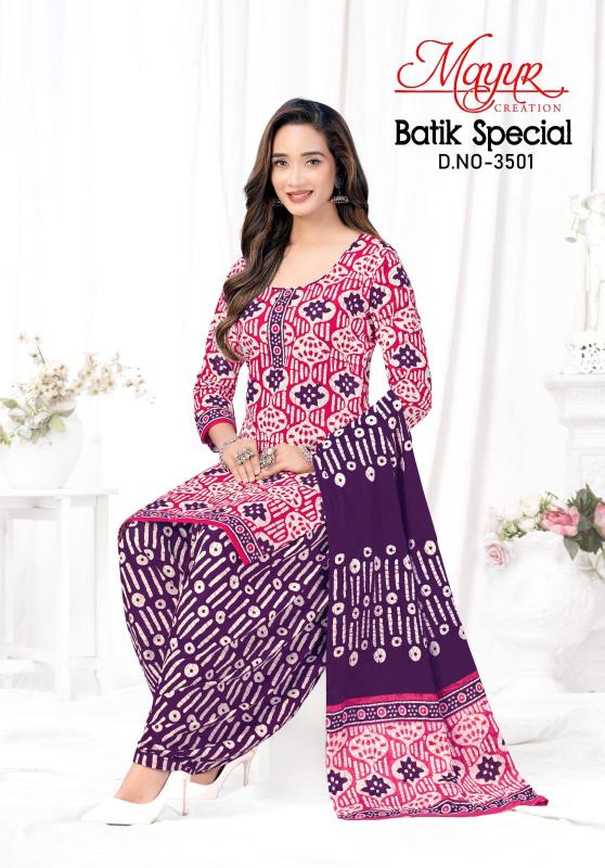 Mayur batik vol 35 dress material wholesale in chennai